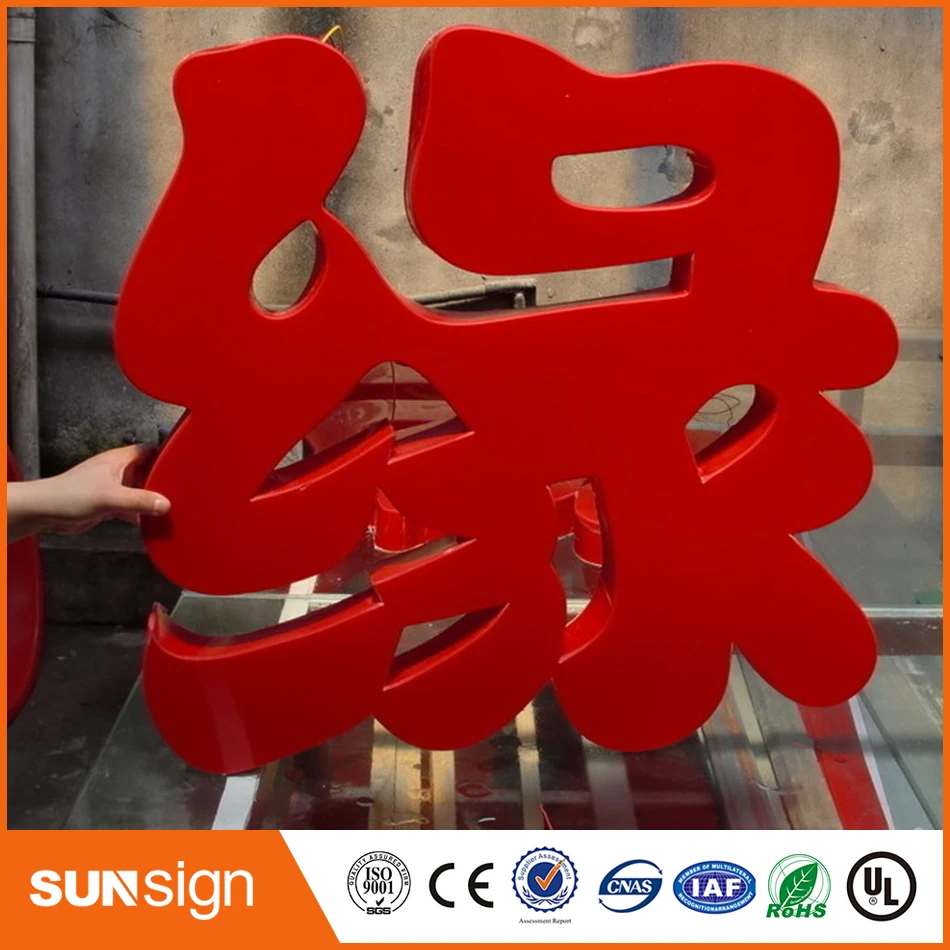 High Quality Illuminated Acrylic Letter Sign Led SIgn Letter Plastic Sign Wall-mounted for business