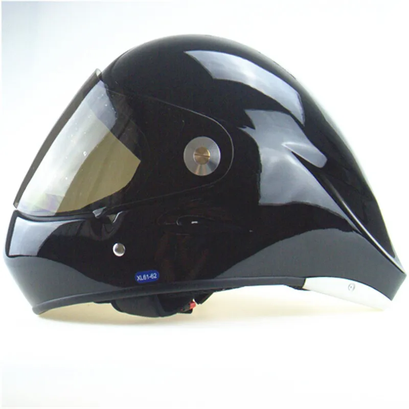 Long boarding Paragliding Helmet, Full Face, Blue Color, White Color