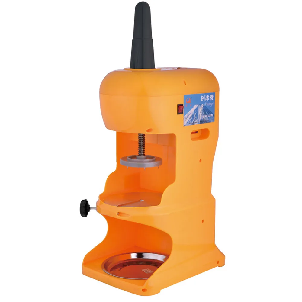 อัตโนมัติหิมะน้ำแข็งบล็อกเครื่องโกนหนวดง่ายต่อการใช้งานบดน้ำแข็ง