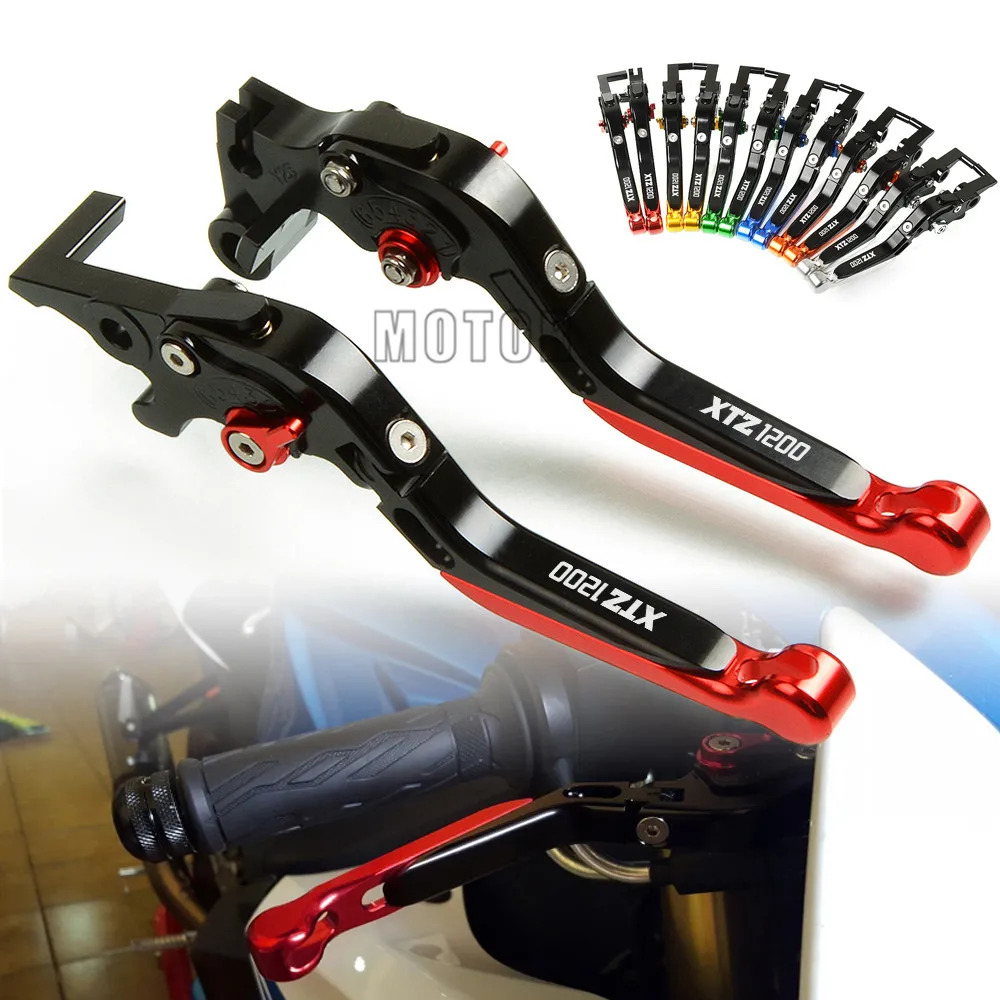 

For Yamaha XTZ1200 Super Tenere 2012 - 2016 XTZ 1200 Motorcycle CNC Aluminum Adjustable Folding Extendable Brake Clutch Levers