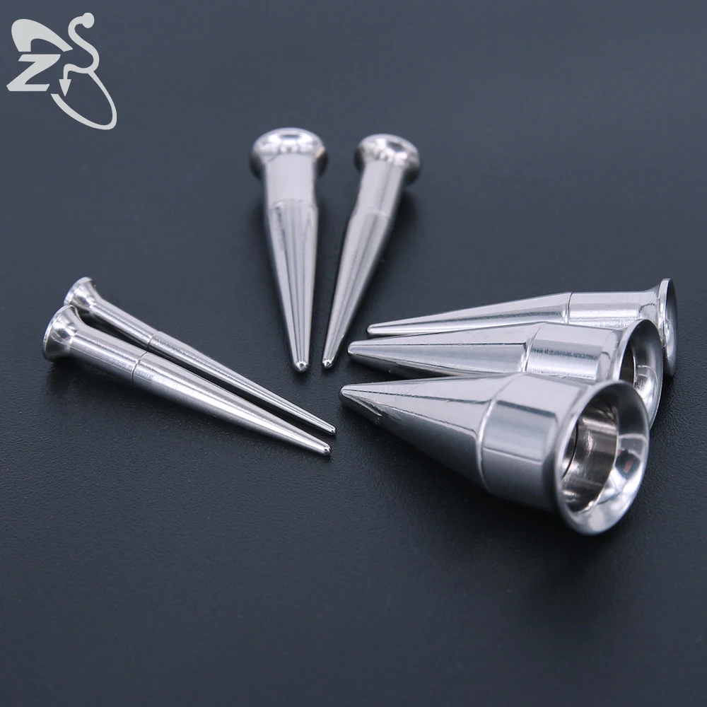 Trendy Double Flared Ear Plug Tunnel Stainless Steel Screwed Ear Tapers Stretching Kits and Tunnel Ear Gauges Piercing Jewelry