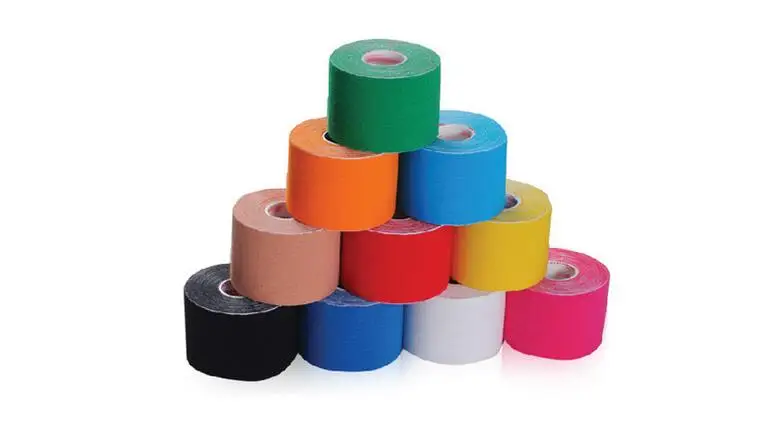 5cm x 5m Waterproof Elastic Sports Tape , Cotton Adhesive Muscle Strain Injury Support Tape , Kinesiology Tape