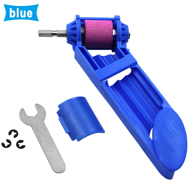 Portable Drill Grinder BIT KIT Sharpener Grinding Roda Pisau Mata Bor Mini Angle Mesin Alat Listrik