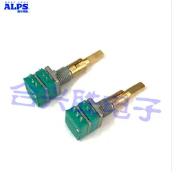 2pcs for ALPS two-axis double precision potentiometer type RK097 B10K amplifier car audio navigation volume