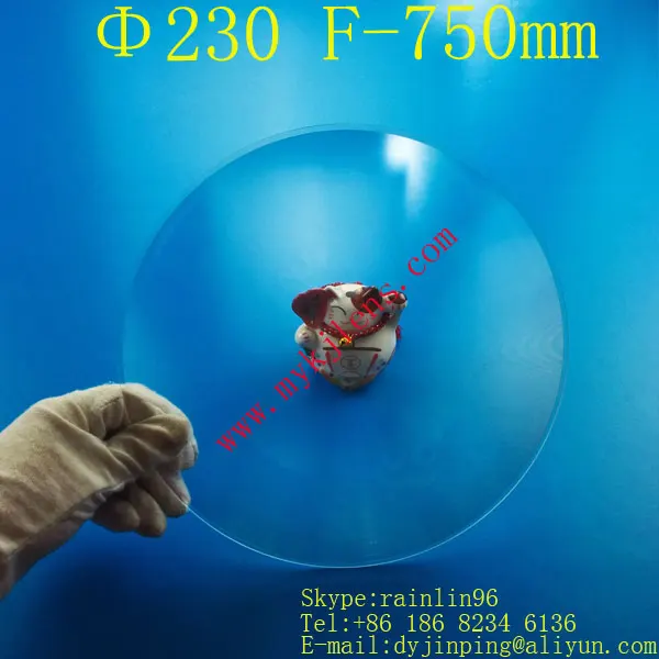 Fresnel lens diameter 230mm focus -750mm,big size mignifier lens,long foucs mignify lens,wide angle mignify lens free shipping