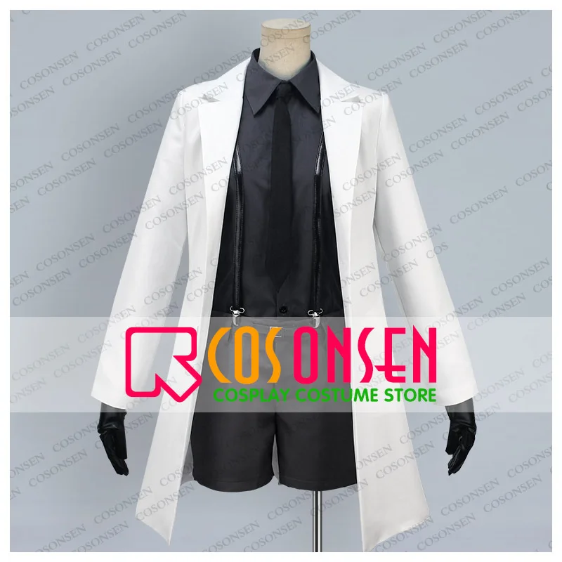 

COSPLAYONSEN Touken Ranbu Yagen Toushirou Casual Version Clothing Cosplay Costume White Coat All Size