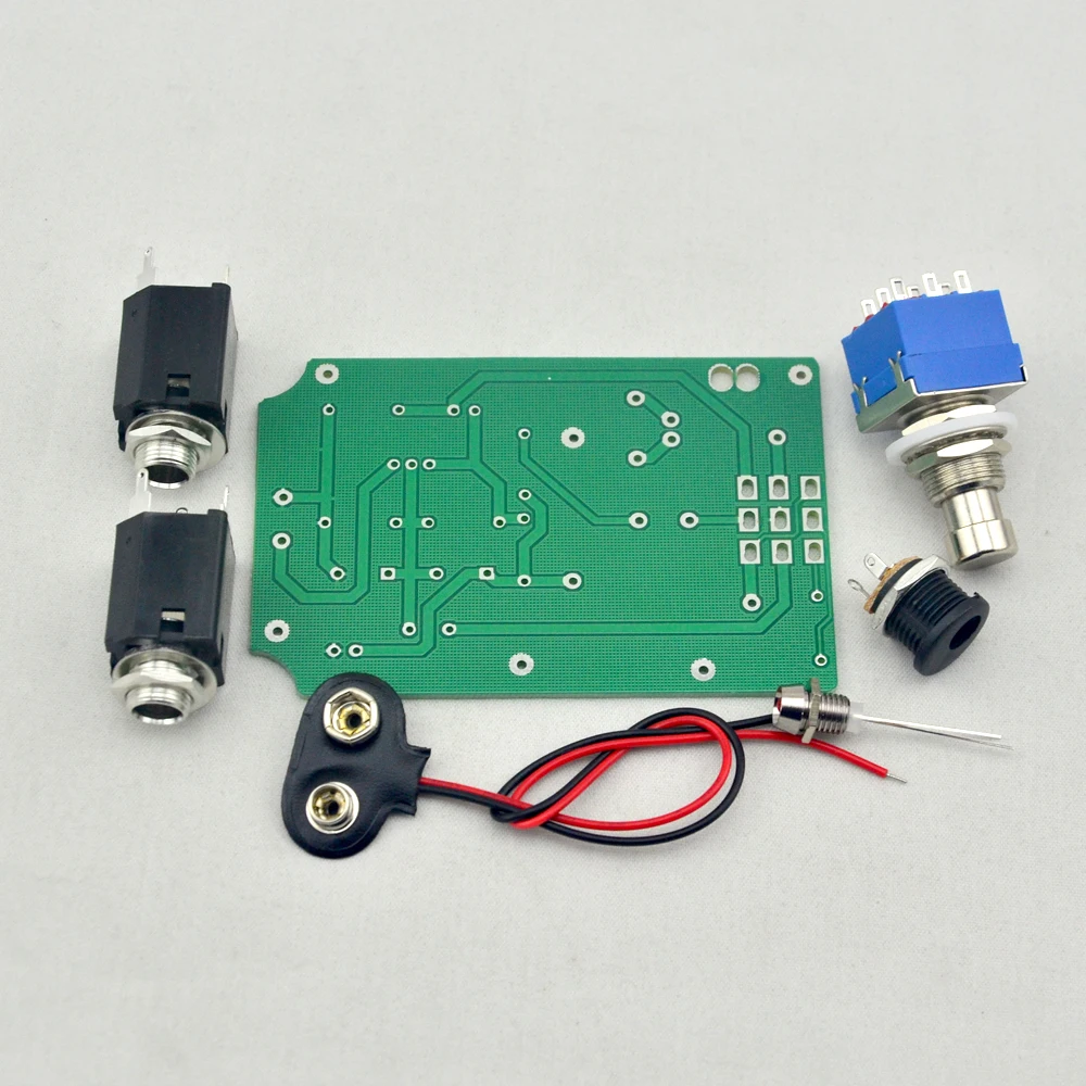 New Booster Electric Guitar Effect Pedal PCB and 3PDT 9 PIN Foot Switch and more FREE SHIPPING