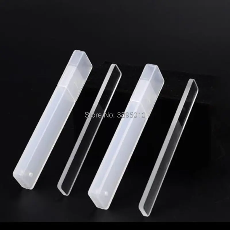 Nail File Brush Crystal Glass Nanometer Nails Shiner Set Buffer Manicure Pedicure Device Polishing Tool F1114