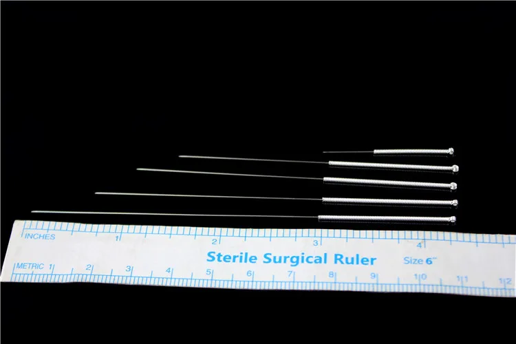 medical Disposable Acupuncture Moxibustion Silver Needle Formula Tube Needle Tube Needle Set Needle Repeatedly Used skin pin