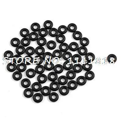 

50 x Black 8mm OD 3mm Inner Dia Nitrile Rubber O-ring Oil Seal Gaskets