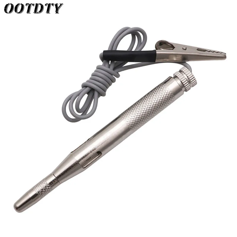 OOTDTY Auto Car Motorcycle Circuit Tester 6V 12V 24V Gauge Test Voltmeter Light