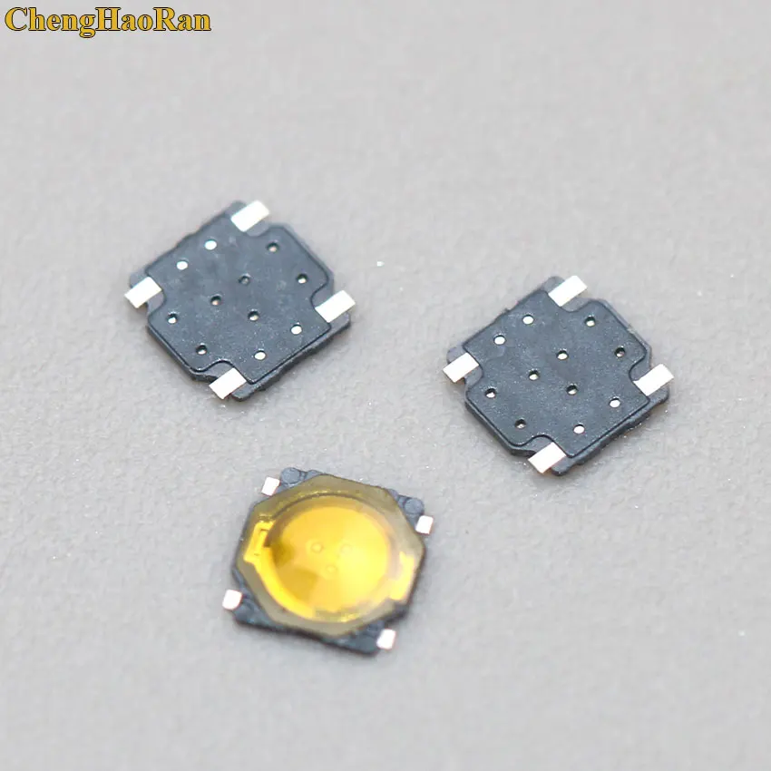 ChengHaoRan 2-10pcs 3.7X3.7X0.35mm Super Tiny Light Touch Push Button Tactile Switch Momentary tact SMD for phone screen