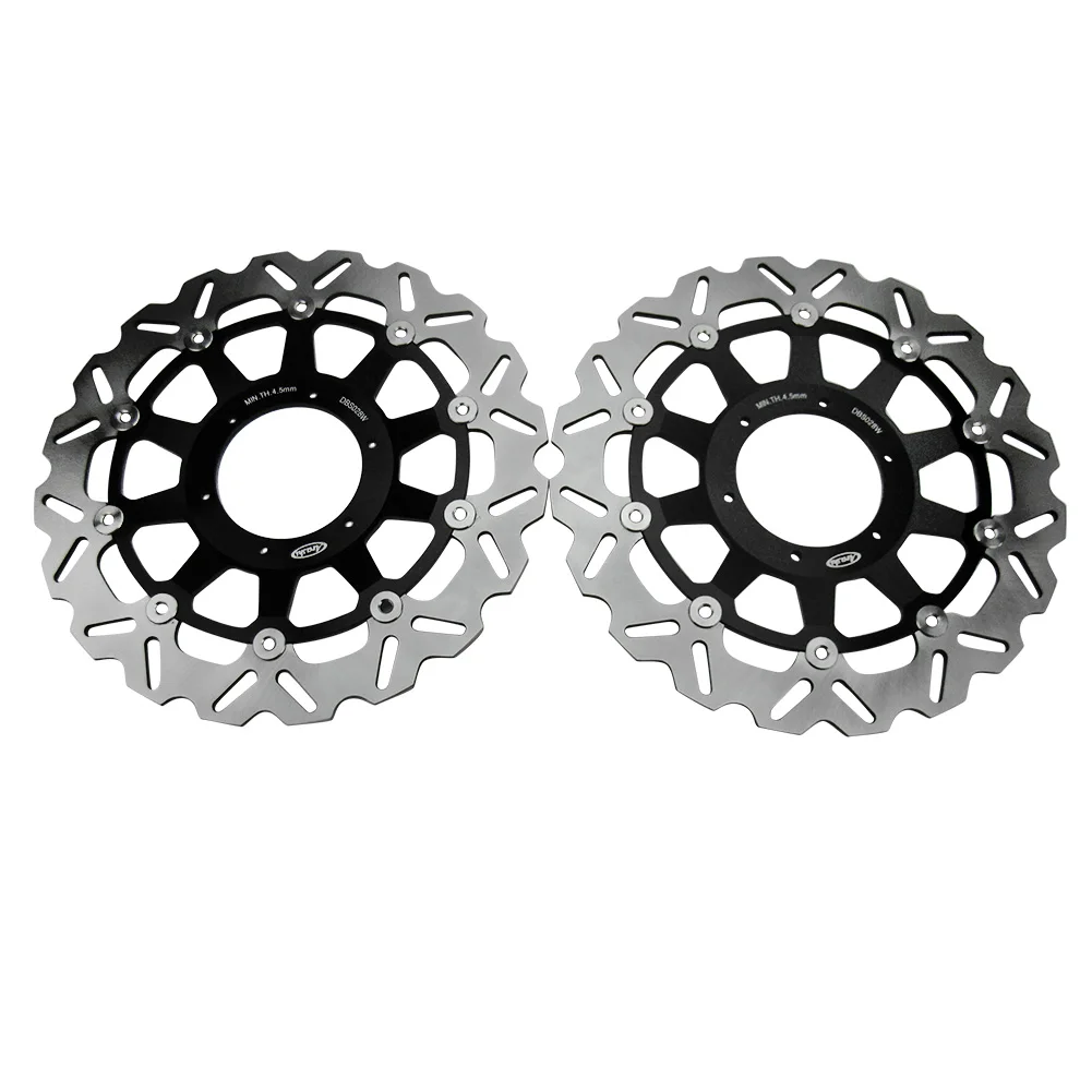 2Pcs Motorcycle Front Brake Disc Disk Rotors for Honda CBR954RR 2002-2003 & CBR929RR 2000-2001 Stainless Steel