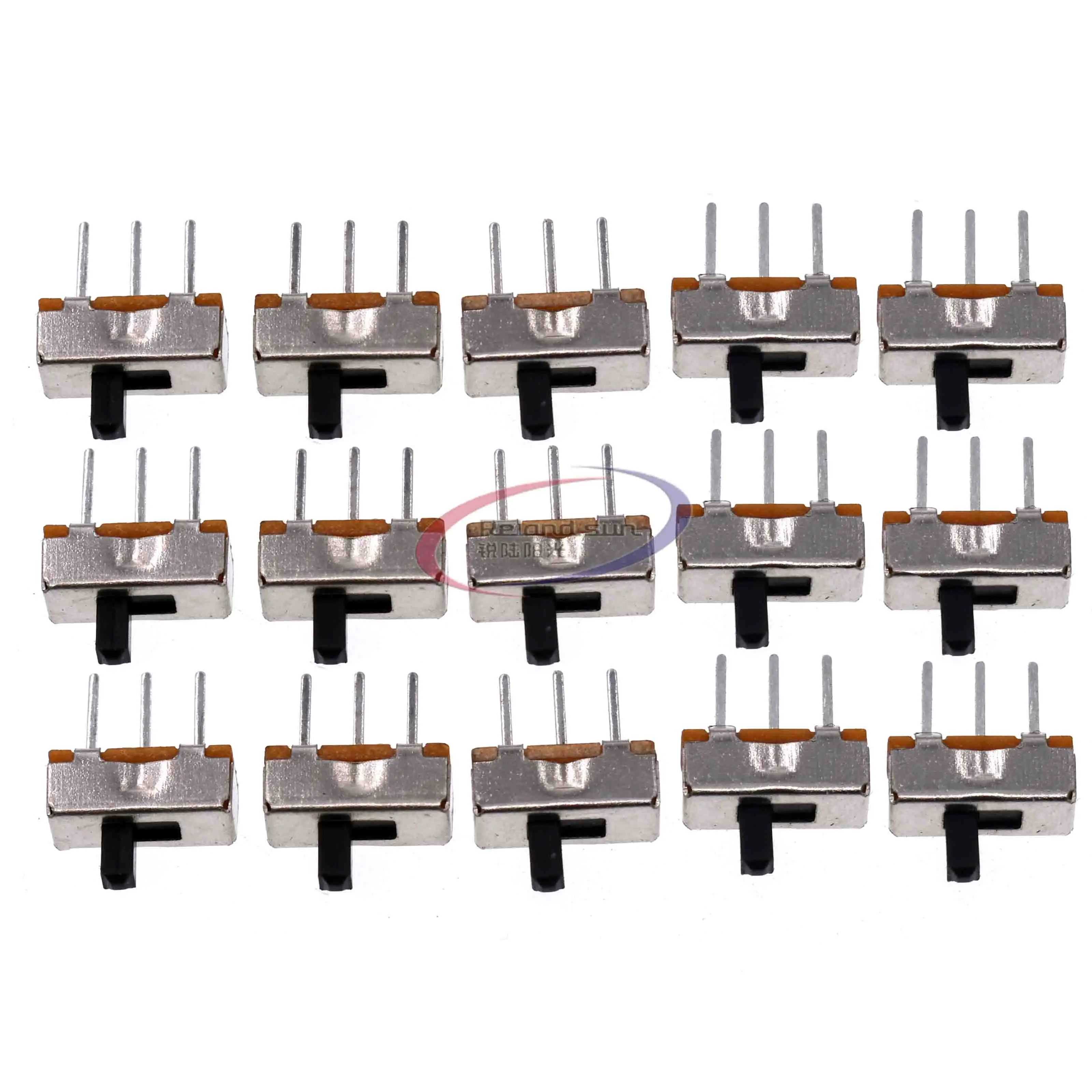 20PCS SS12D00G3 Slide Switch 2 Position SPDT 1P2T 3Pin PCB Panel Mini Vertical Toggle Switches For DIY Electronic Accessories