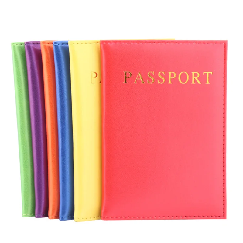 New Fashion Passport Covers Women Russia Pink Passport Holder Travel Covers for Passports Girls Case for Passport PU leather