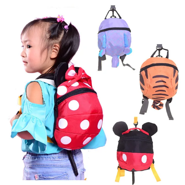 1Pcs Cute Baby Kids Keeper Assistant Toddler Walking Wings Safety Harness Backpack Bag Strap Rein Harnesses & Leashes For Girls