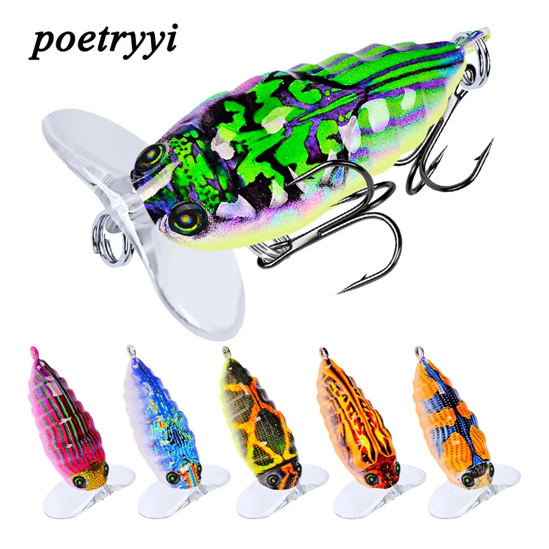 

POETRYYI 1pc 4cm 4g Crankbait Fishing Lure Artificial Crank Hard Bait Topwater Minnow Fishing Wobblers Japan Fish Lures 30