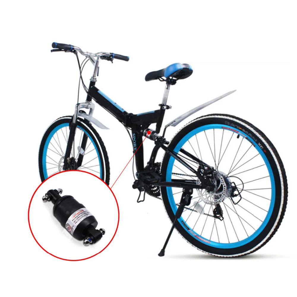 Bicycle Shock Absorber Bike spring Rear Shock for MTB Folding Bike Electric Bicycle 100/125/135/150mm Bicycle Parts BZR001