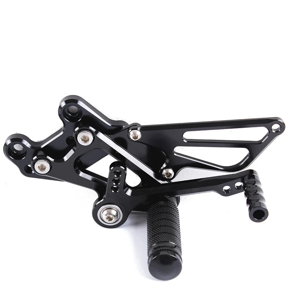 For HONDA CBR600RR CBR 600RR CBR 600 RR 2003-2006 CNC Aluminum Motorcycle Adjustable Rearset Rear Set Foot Pegs Pedals Footrest