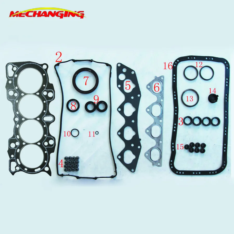 B20B2 B20B For HONDA CR-V I (RD) 2.0 16V Engine Rebuilding Kits Engine Parts Full Set 06110-P3F-902 50180200