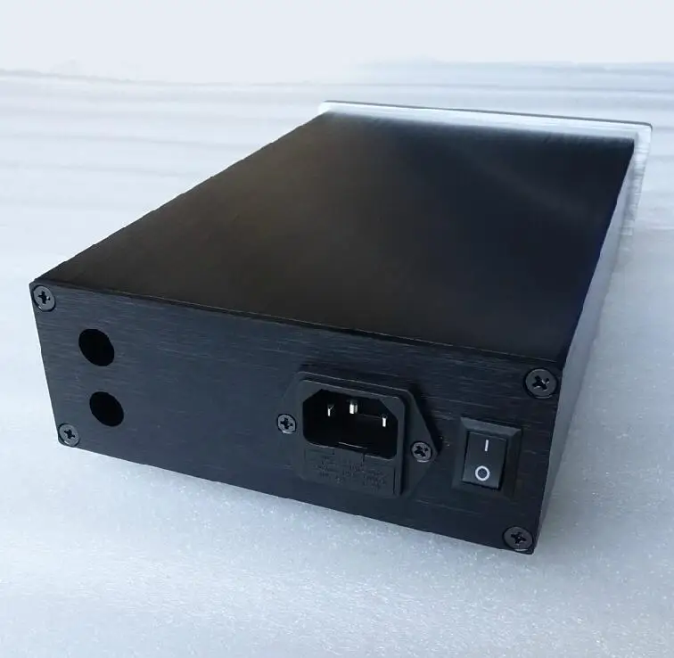Nuovo 1506 Custodia per amplificatore per cuffie completamente in alluminio/custodia hifi fai da te/telaio preamplificatore