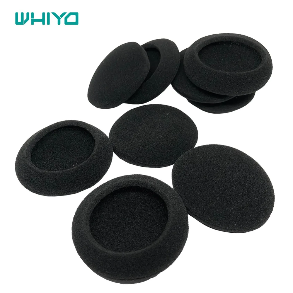 Whiyo 5 pairs of Replacement Ear Pads Cushion Cover Earpads Earmuff Cover Pillow for Sony DR-BT22G DR-BT22 Headphones