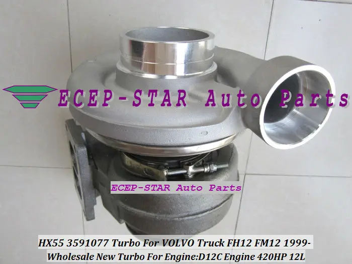 100% NEW With Gaskets HX55 3591077 Turbo Turbine Turbocharger Fit For VOLVO FH12 FM12 12L 1999-  2006 Engine D12C 420HP