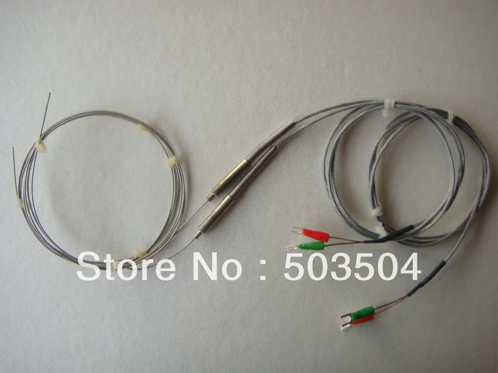 

1*1000mm thermocouple with 1M compensating cable K type Temperature 0-450C