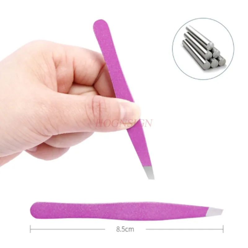 Eyebrow Tools	eyebrow Clip Stainless Steel Plucking Forceps Eyebrow Clip Eyelash Eye Clip Flat Eyebrow Clip Beauty Tool Sale