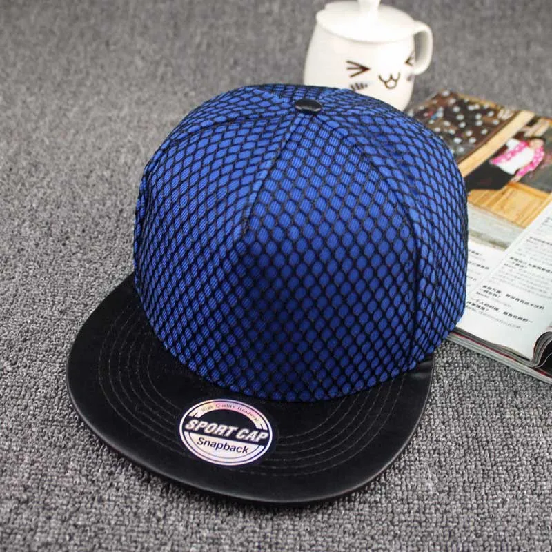 Doitbest Korean new light board Summer Mesh Baseball Cap For Men Women Teens Casual Bone Hip Hop Snapback Caps Sun Hats