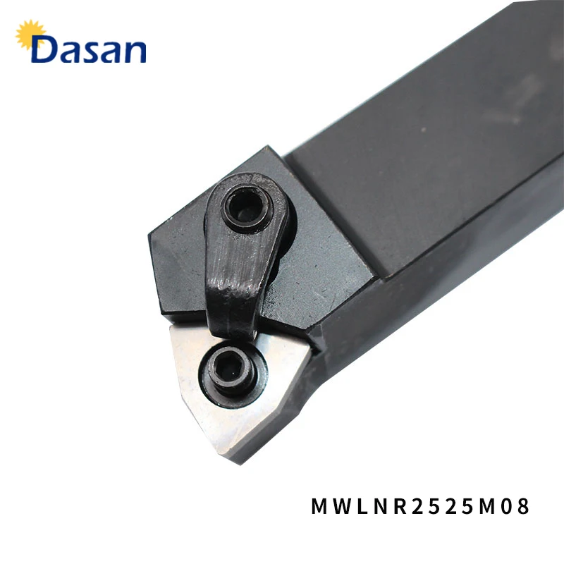 1PC MWLNR2525M08 DWLNR2525M08 Index External Right Hand Lathe Turning Holder Tool amd 2 Wrench CNC Lathe Turning Holder Tool