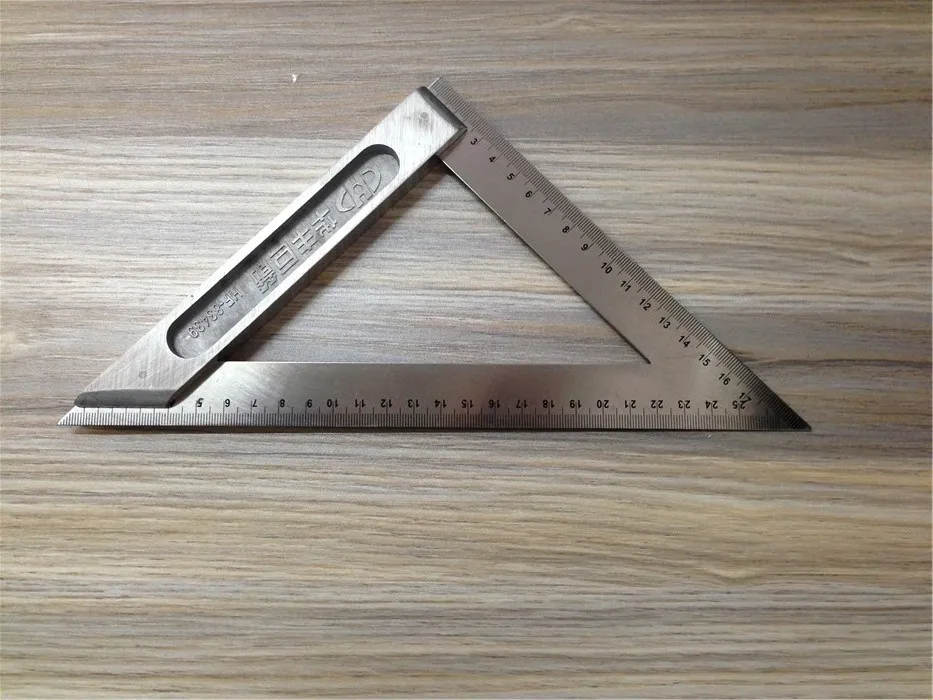 STARPAD For Stainless steel right angle triangle Square / angle ruler / triangle / carpentry feet 15 20cm