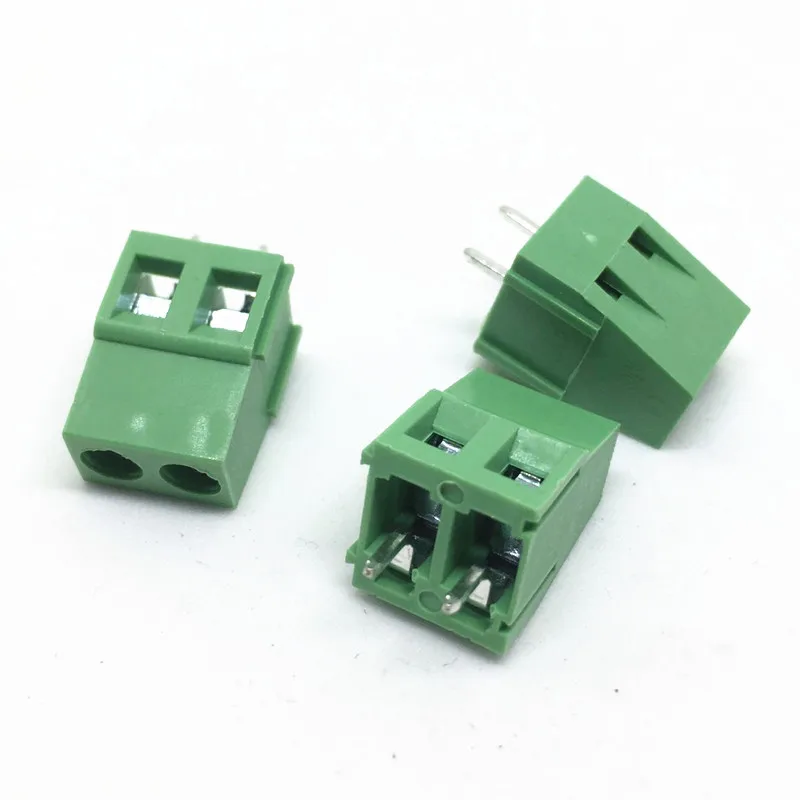 

500pcs KF128-5.0-2P PCB Screw Terminal Block Connector KF128-2P pitch: 5.0MM 300V 10A Screw 2Pin 5.0MM Connection terminal block