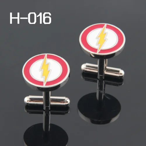 

Men's Accessories Free Shipping:High Quality Cufflinks For Men Superhero 2016Cuff Links Wholesales The Flash