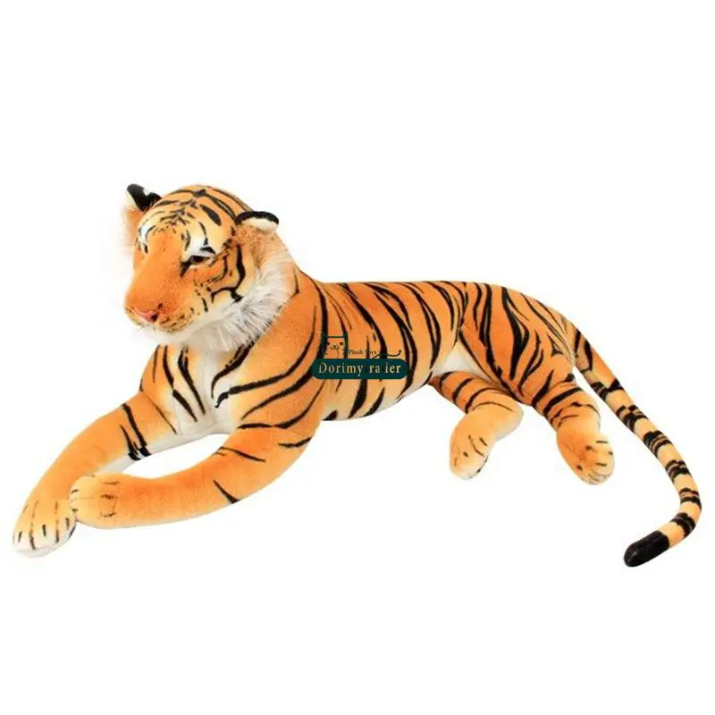 

Dorimytrader High Quality 105cm Large Lifelike Emulational Animal Tiger Plush Toy 41'' School Photography Props Kids Play Doll