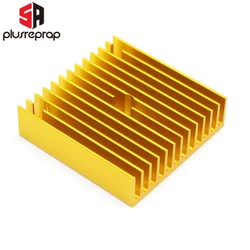 MK7 MK8 Heatsink Cooling Fan Aluminum Alloy 40mm*40mm Golden Black for MK7 MK8 Extruder 3D Printer Parts