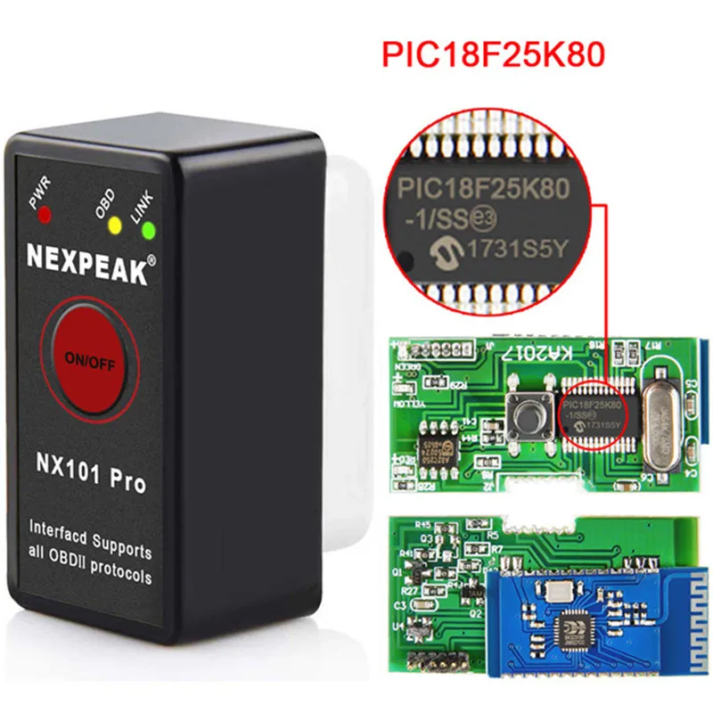 OBD2 ELM327 Bluetooth OBD2 OBD2 Scanner per Auto ELM 327 Mini V1.5 OBD2 Scanner OBD Elm327 V 1.5 strumento diagnostico automatico