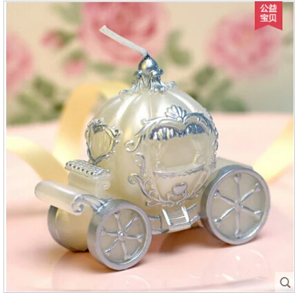 

3D Wedding Decoration Silicone Stroller Candle Shaped Pumpkin car candles Pram Soap Mold Silicon Candle Mould