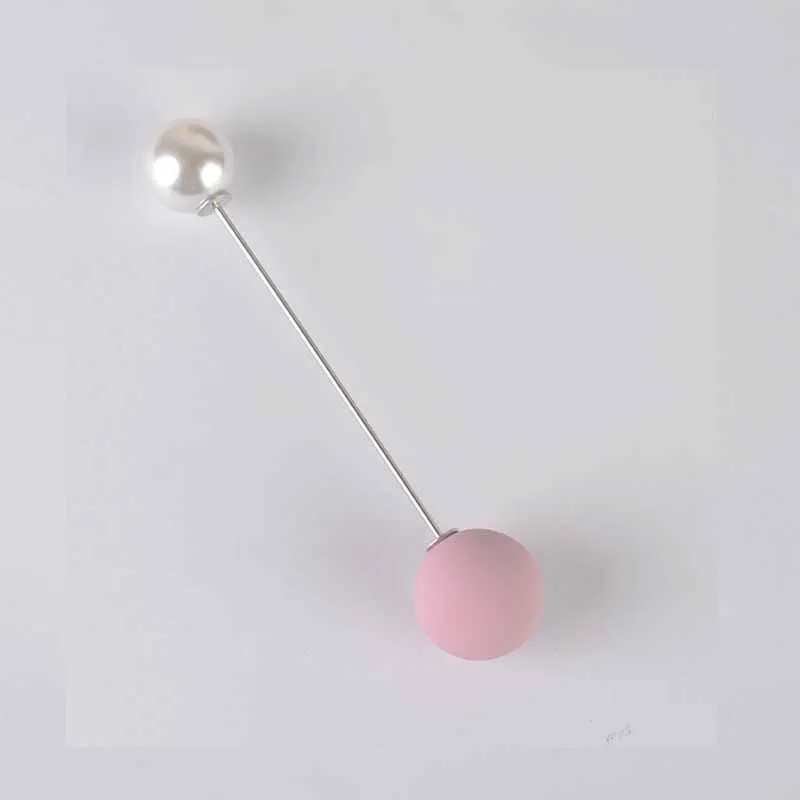 2026Fashion 1Pc Woman/Girl Imitation Pearl Brooch Classic Charm High Quality Accessories Simple Double Pearls Brooches All-match
