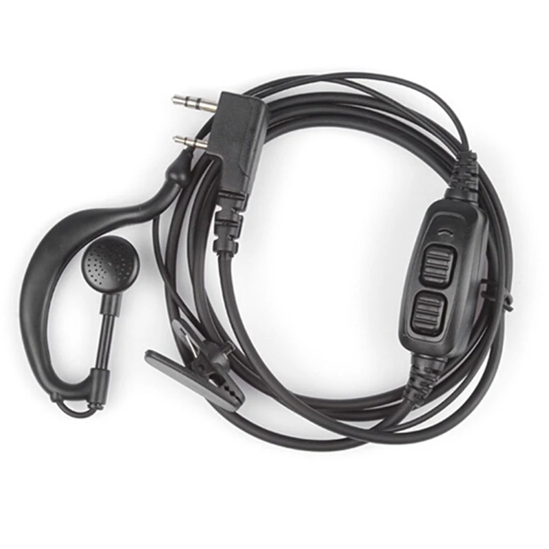Alta qualità 2021 nuovo BAOFENG uv-82 accessori originale doppio PTT auricolare auricolare con microfono per UV 82 UV82L UV-89 radio a 2 vie