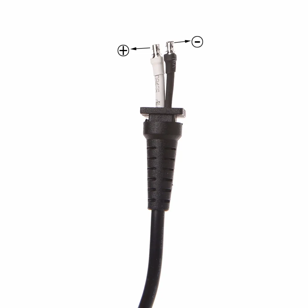 Kabel adaptor catu daya DC Plug Male Plug 5.5*2.5mm 22AWG untuk Toshiba Asus Lenovo kabel daya Notebook Laptop