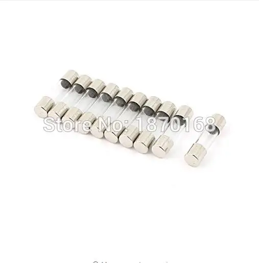 100pcs 5*20 Fast-blow Glass Fuses Assorted Kit 5*20mm 250V 0.1A 0.2A 0.5A 1A 2A 3A 4A 5A 6A 8A 10A 15A 20A 25A AMP Tube Fuses