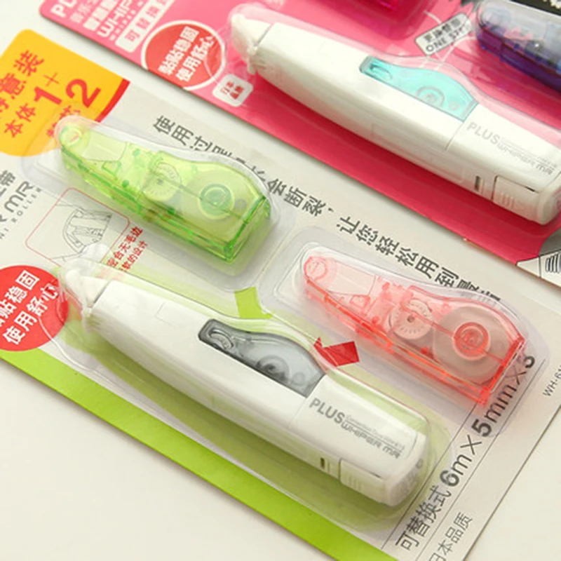 Plus Student office writing correction error correction tape Smart roller correction tape