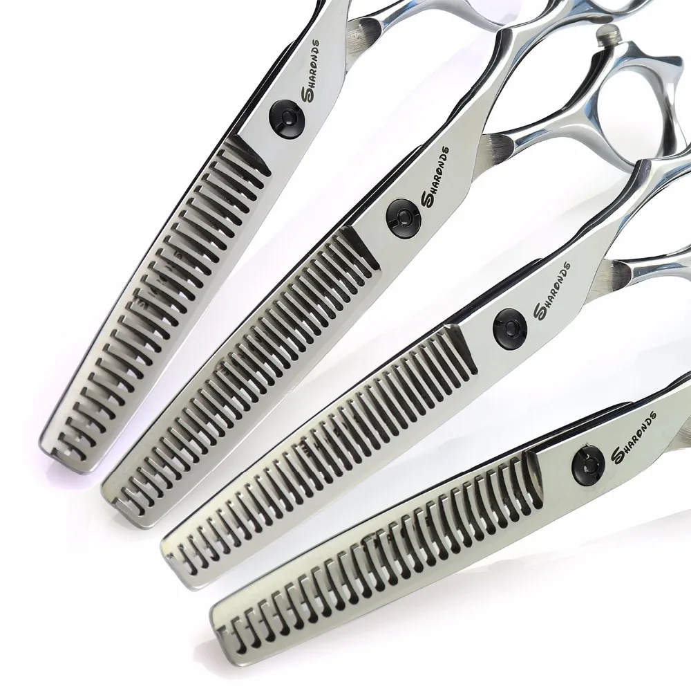 

6 inch Sharonds Japan 440C High End Hair Sparse Scissors Professional Stainless Steel Barber Scissors Tools