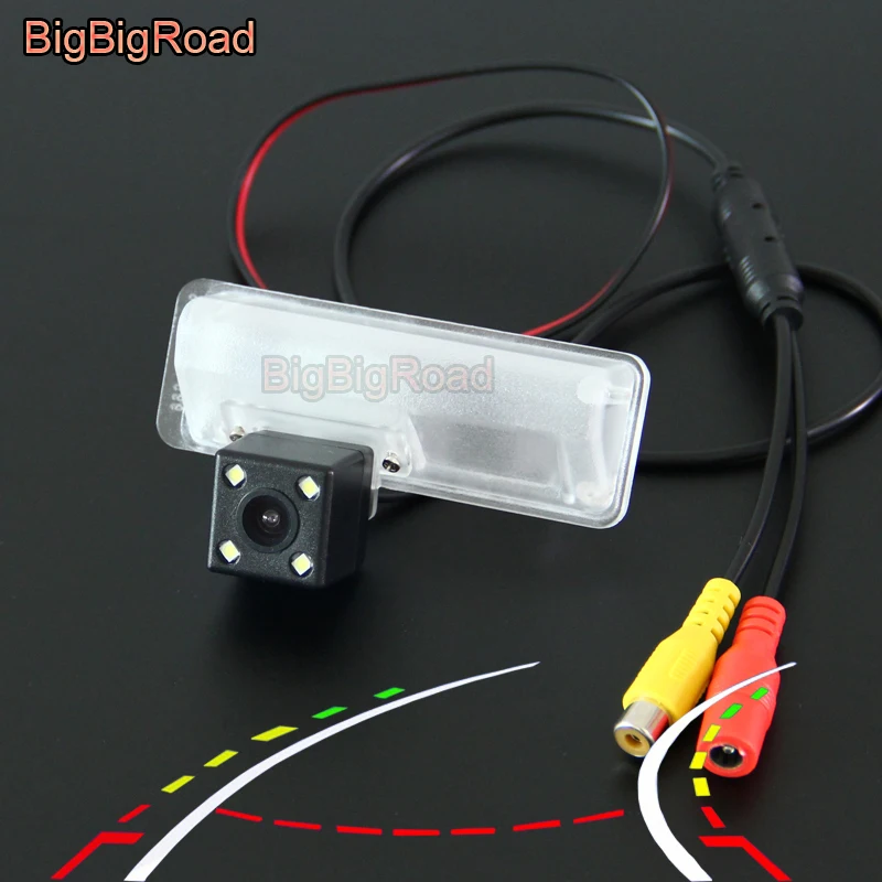 BigBigRoad Car Intelligent Dynamic Tracks Rear View Camera For lexus RX 450h 350 270 RX450H RX350 RX270 es250 es 250 2013 ES300H