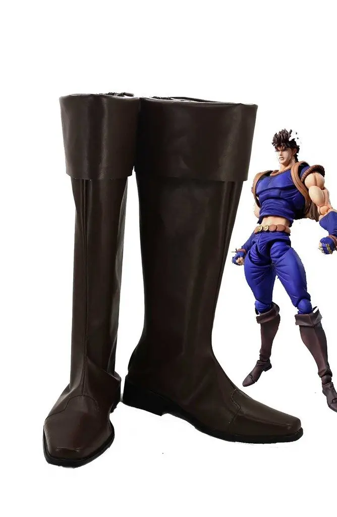 

Jonathan Joestar Cosplay JOJO'S BIZARRE ADVENTURE 1 Jonathan Joestar Cosplay Boots Brown Shoes Custom Made