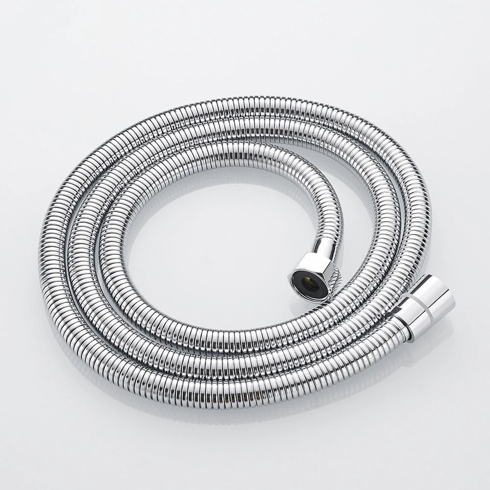 Plumbing Hoses Stainless Steel Gold 150cm Tube Shower Hose Flexible Shower Head Replacement Part Bathroom Water Hose HJ-0515