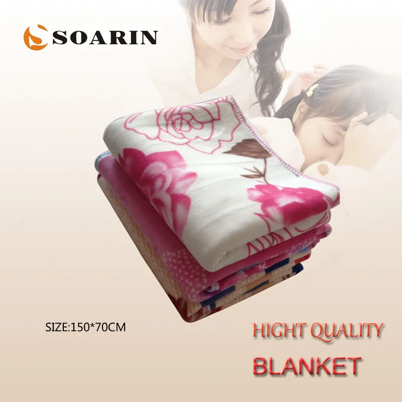 SOARIN Electric Blanket Plush Electric Heating Blanket 220v Heated Mattress 150x70 Body Warmer Carpets Heated Electric Mattress