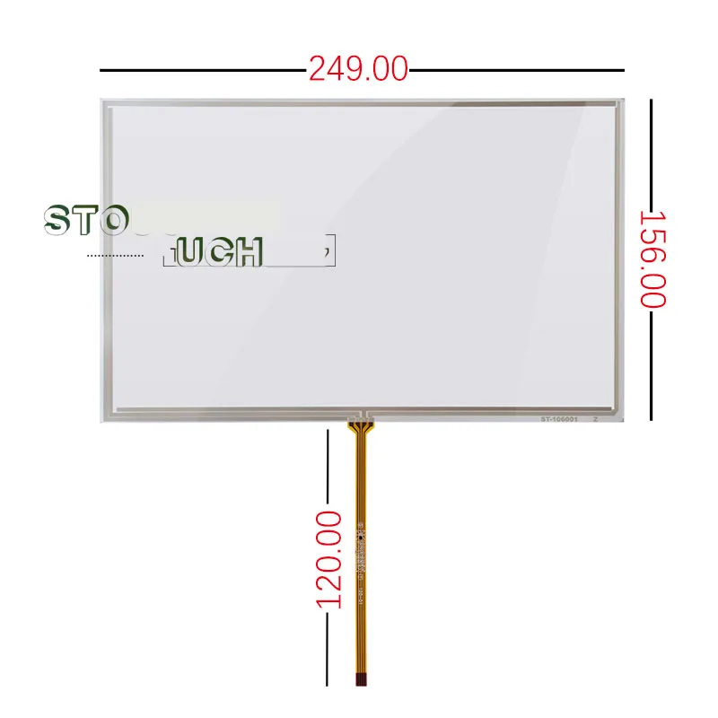 

10.6 inch touch screen AA106TA01 resistance screen touch handwriting screen 249*156