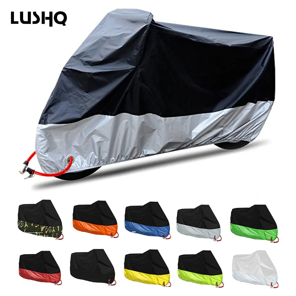 

Motorcycle cover bike cover funda moto Waterproof UV Protection Cover For HONDA MSX SUZUKI BOULEVARD M109R ZZR 400 YAMAHA YBR